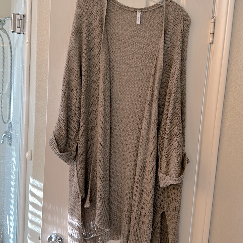 Wishlist Openweave 3/4 length light cardigan